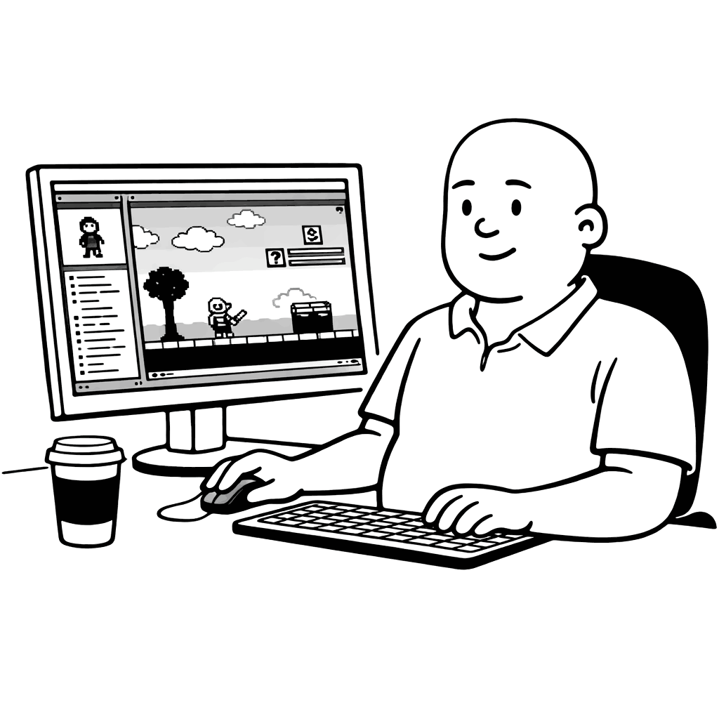 ilustrasi Thuan develop game